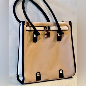 Tall Taupe, Cream & Black Purse by Call It Spring